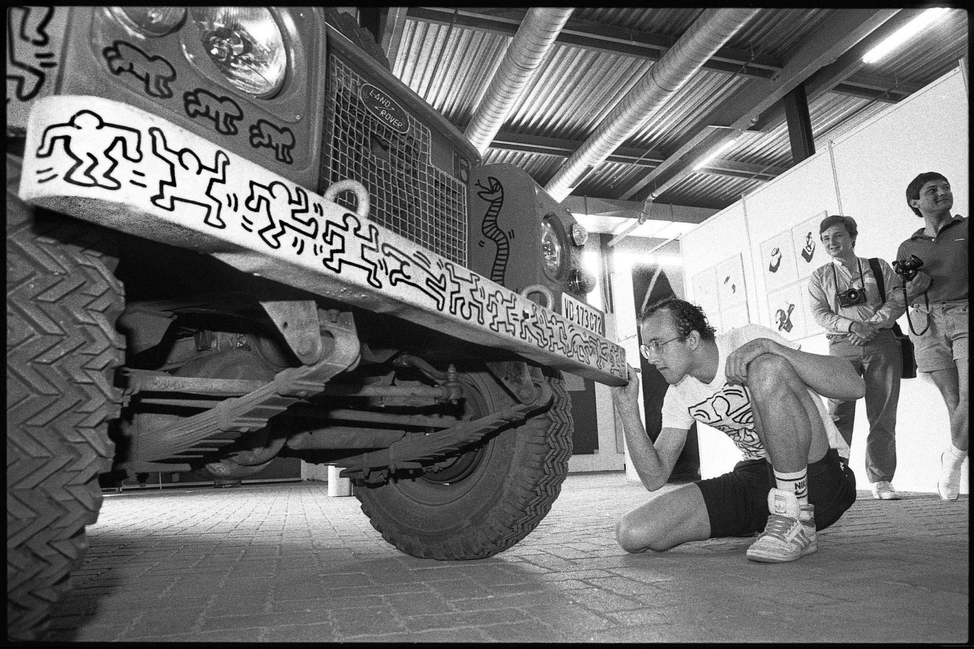 Keith Haring Montreux Jazz Festival Land Rover