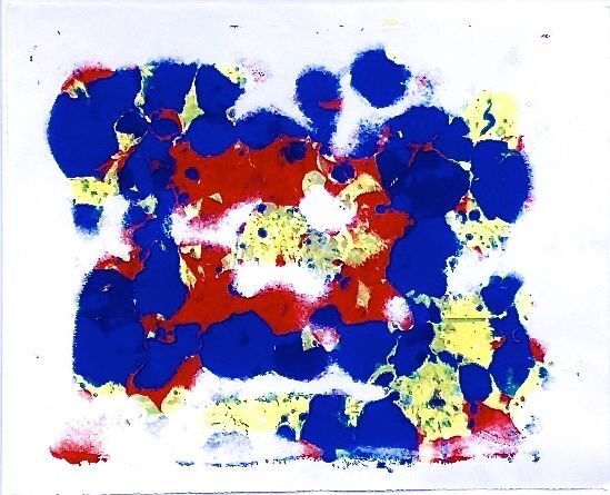 Untitled - SF 164s by Sam Francis