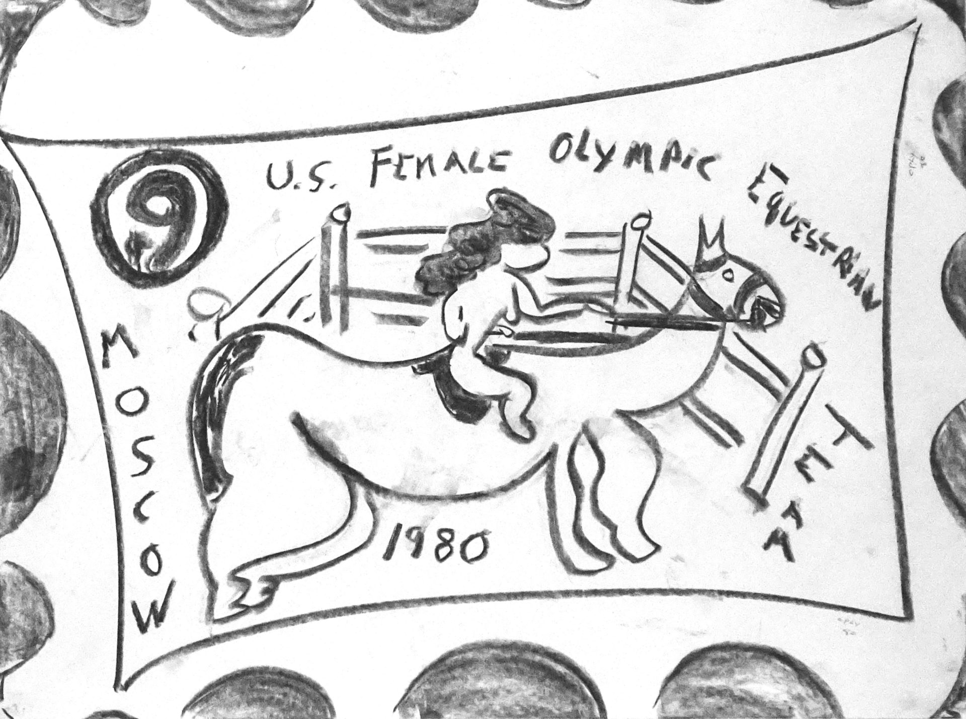 U.S. Female Olympic Equestrian Team, Moscow